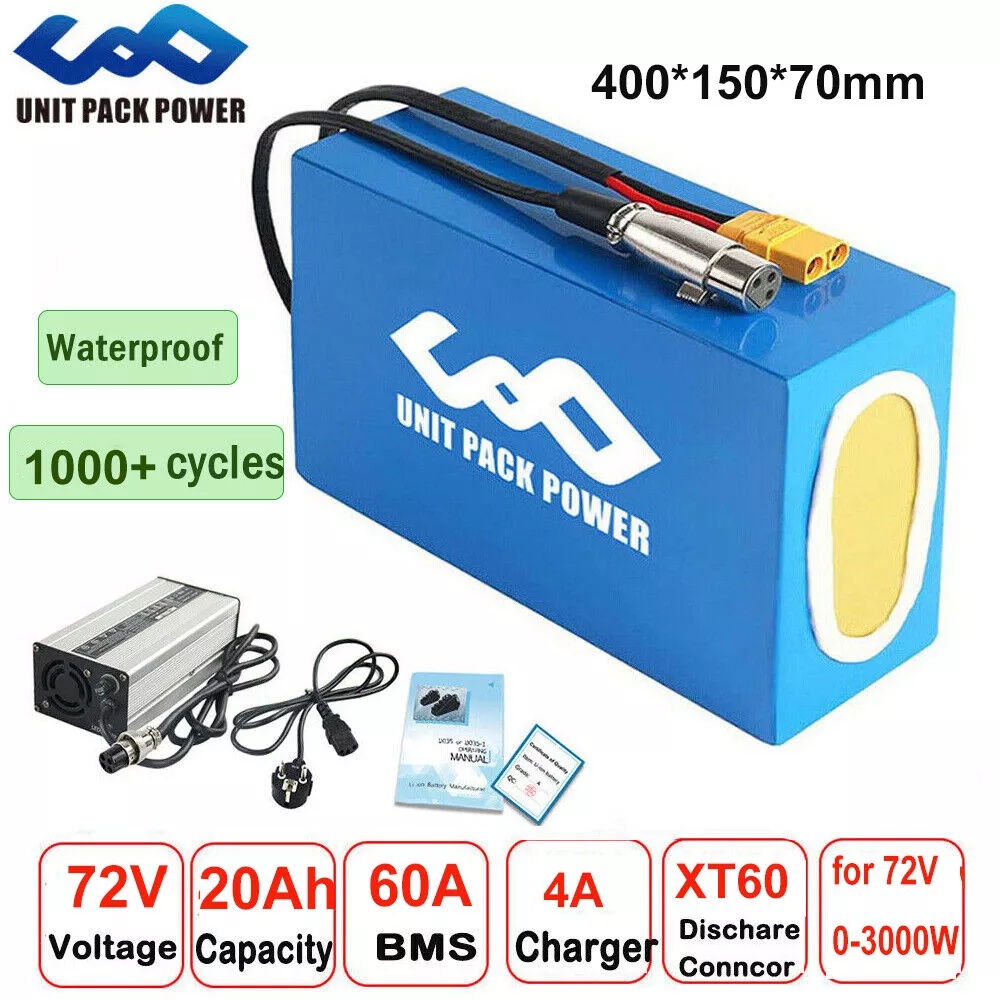 72V 40AH Ebike Battery Pack  2 - Electric Bicycle Battery 72V 30Ah ulasan dan harga